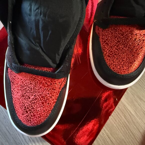 Air Jordan 1 Retro High OG Ruby - W10 - Picture 7 of 11